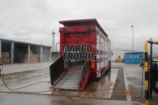 LKW Foto Viehtransporter rot #e6sd