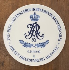 Meißen Regimentsteller von