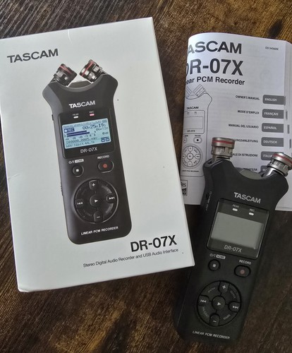 Tascam 07x usb audio - tascam, dr-07x