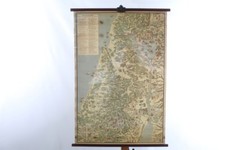 Große alte Lehrtafel Der