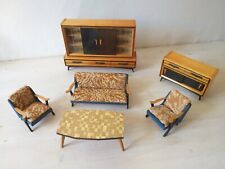 Seltenes Ulrich & Hoffmann Wichtelmarke Wohnzimmereinrichtung 50er Jahre