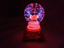 Einzigartige Plasma Lampe,Touch Induktionszauberlampe Blitzglühkugel  HERZMUSTER