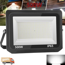 500W LED Fluter Strahler Scheinwerfer Baustrahler lampe Außen leuchte Kaltweiß