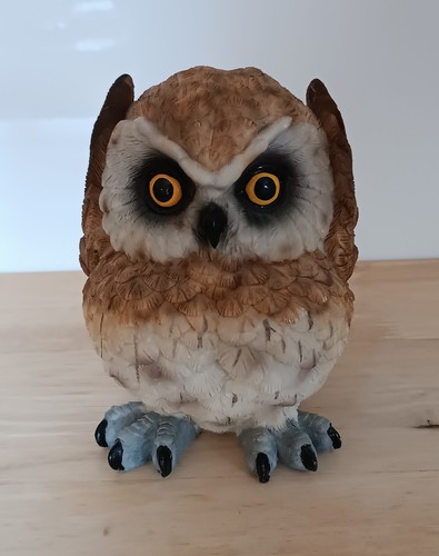 Deko figur eule natur - deko,