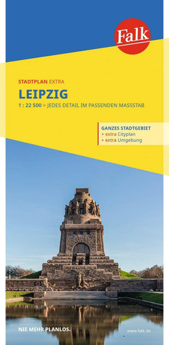 Falk stadtplan extra leipzig - falk,