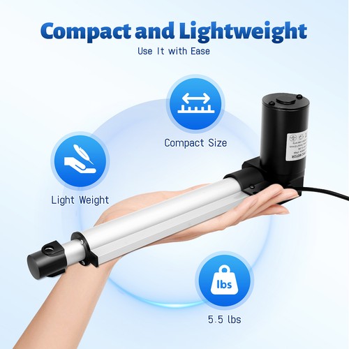 230mm linear actuator - dc, 24v
