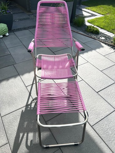 Fiam spaghetti liegestuhl pink - fiam,