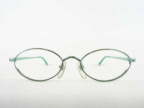 Kleine grüne damenbrille - damenbrille, oval