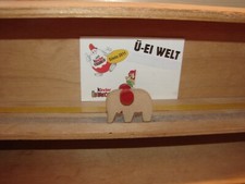 HOLZSPIELZEUG - HOLZPUZZLE (D) 1986 -  ELEFANT (ROLLE ROT)