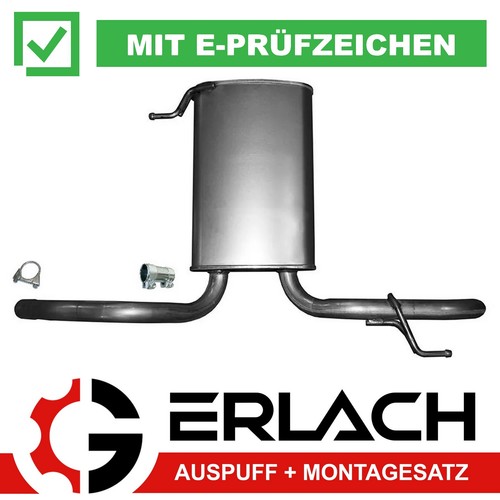 Endschalldämpfer für peugeot - für,