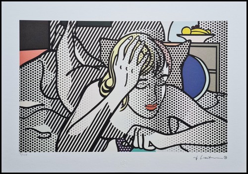 Roy lichtenstein thinking - lichtenstein,