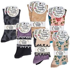 2 Paar Romantik-Söckchen