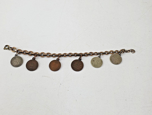 Altes bettelarmband mit 6 - mit,