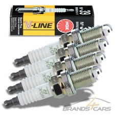 4x NGK ZÜNDKERZE BKR5EYA11