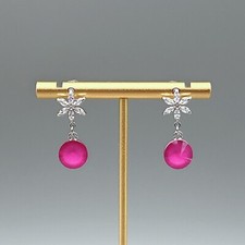 Blümchen ohrringe mit - blümchen,