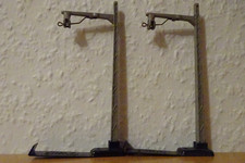Märklin 407 M, 33 Oberleitungsmasten, Guss, Arm horizontal,  gut