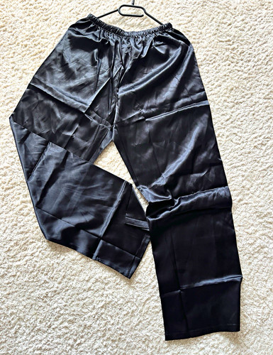 Damen pyjamahose schwarz - damen,