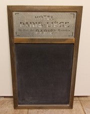 Wanddeko aus Kreidetafel /