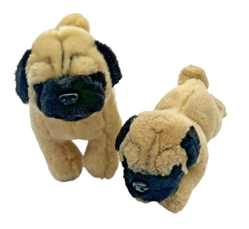 Teddy hermann mops - 2x,