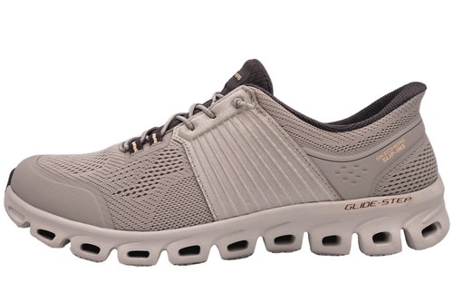 Skechers glide step taupe - skechers,
