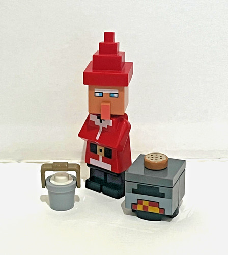 Lego minecraft santa villager - santa,