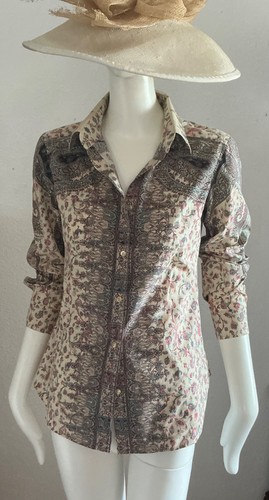 Etro bluse hemdbluse baumwolle - etro,