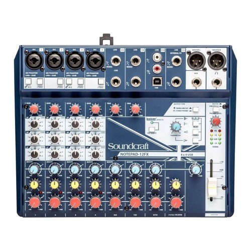 Soundcraft notepad 12fx - soundcraft,