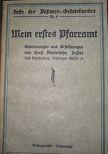 Mein erstes Pfarramt