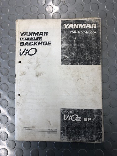 Yanmar teilekatalog vio15 - yanmar,