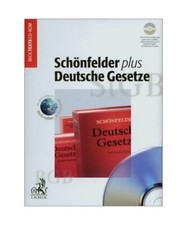 Deutsche Gesetze [ Schönfelder plus] auf CD-ROM. [ohne Fortsetzungsnotierung]. 