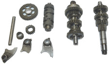 DAELIM VC 125 GETRIEBE GETRIEBEWELLE SCHALTKLAUEN SCHALTWALZE EINGANGSWELLE GEAR