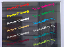 Neueröffnung
