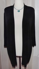 Kim&Co Cardigan Gr.XL Schwarz