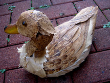 Holz Ente Handarbeit