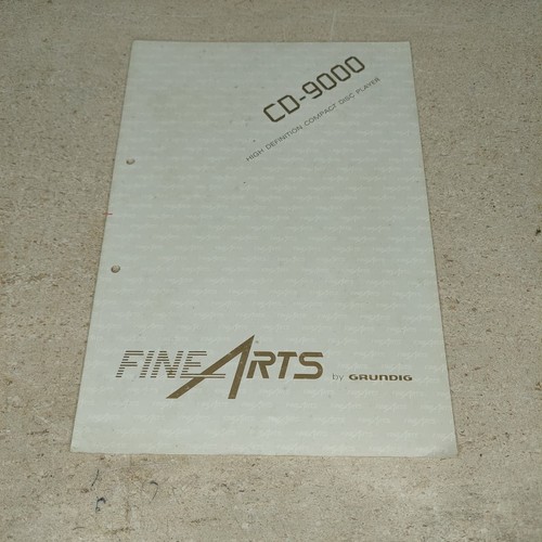 Original finearts grundig - original,