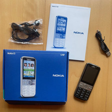 Nokia C5-00.2 Bluetooth Handy  in warm/grau (ohne Simlock) - Gebraucht -