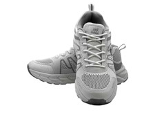 Sandic (Nowaland) leichter Unisex Sneaker für breitere Füße weiss-grau Gr 41