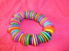 Armband Holzarmband Armreif Damen Modeschmuck Boho Hippie Style Sommer Urlaub