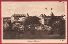 AK Untermaubach, Kreuzau, Kreis Düren, Burg Maubach, postalisch befördert