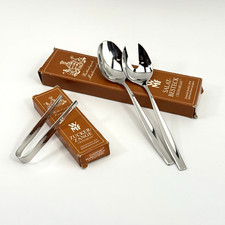 WMF Konvolut | Zuckerzange & Salatbesteck | Cromargan 18/10 | OVP | Vintage