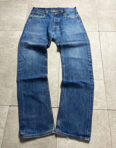 Levi 501 herren jeans blau - herren,