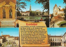 AK LANDSHUT, Ortsansichten., gest. 8300 LANDSHUT  1978