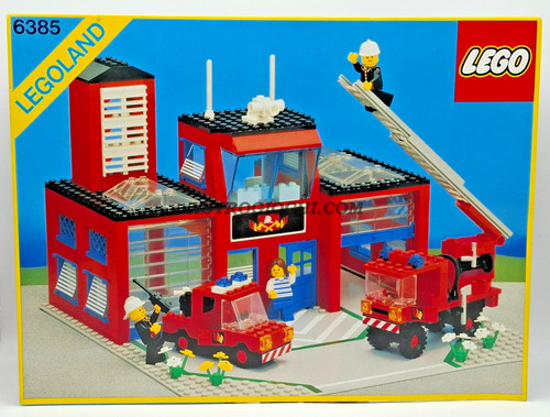 Lego 6385 feuerhaus - lego,