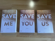 SAVE ME + YOU + US MONA KASTEN Roman - Maxton Hall Reihe 3 Bücher Band 1+2+3
