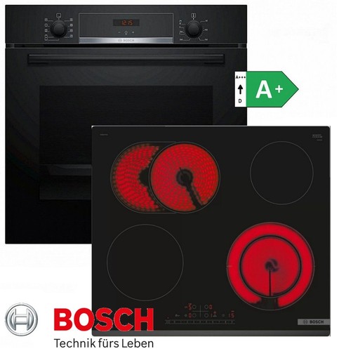 Herdset schwarz bosch autark - herdset,