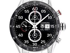 Tag Heuer Carrera Chronograph Ref.CAR2A10.BA0799 2014 Full Set wie Neu Vintage