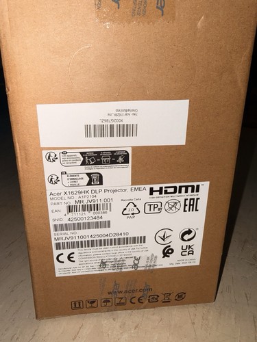 Acer x1629hk dlp full - acer,