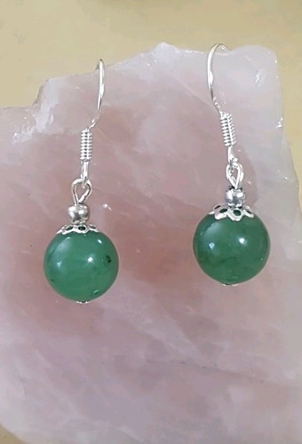 Damen ohrringe mit jade - damen,