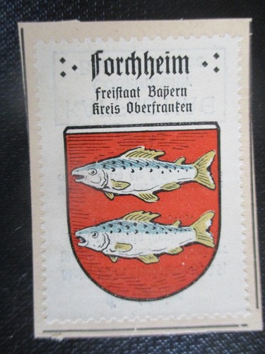 Wappenmarke forchheim - wappenmarke,