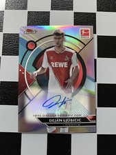 2022-23 Topps Finest Bundesliga Auto Dejan Ljubicic 1. FC Köln